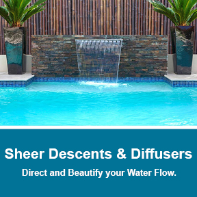 Sheer Descents, Waterfall Spillways & Diffusers